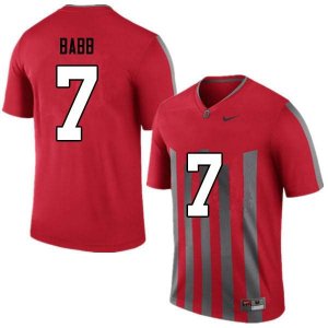 Men's Ohio State Buckeyes #7 Kamryn Babb Retro Nike NCAA College Football Jersey Summer QTY0544FN